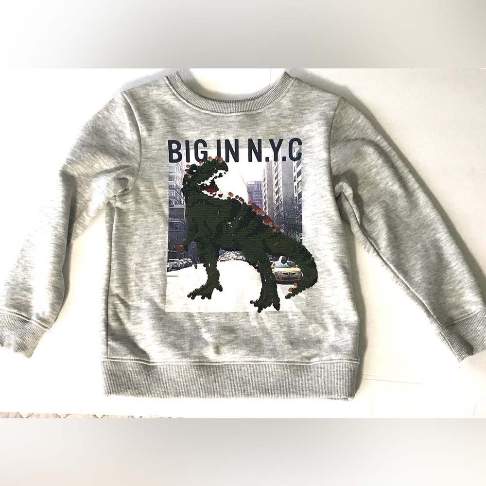 H&M Youth Dinosaur Interactive Sweatshirt